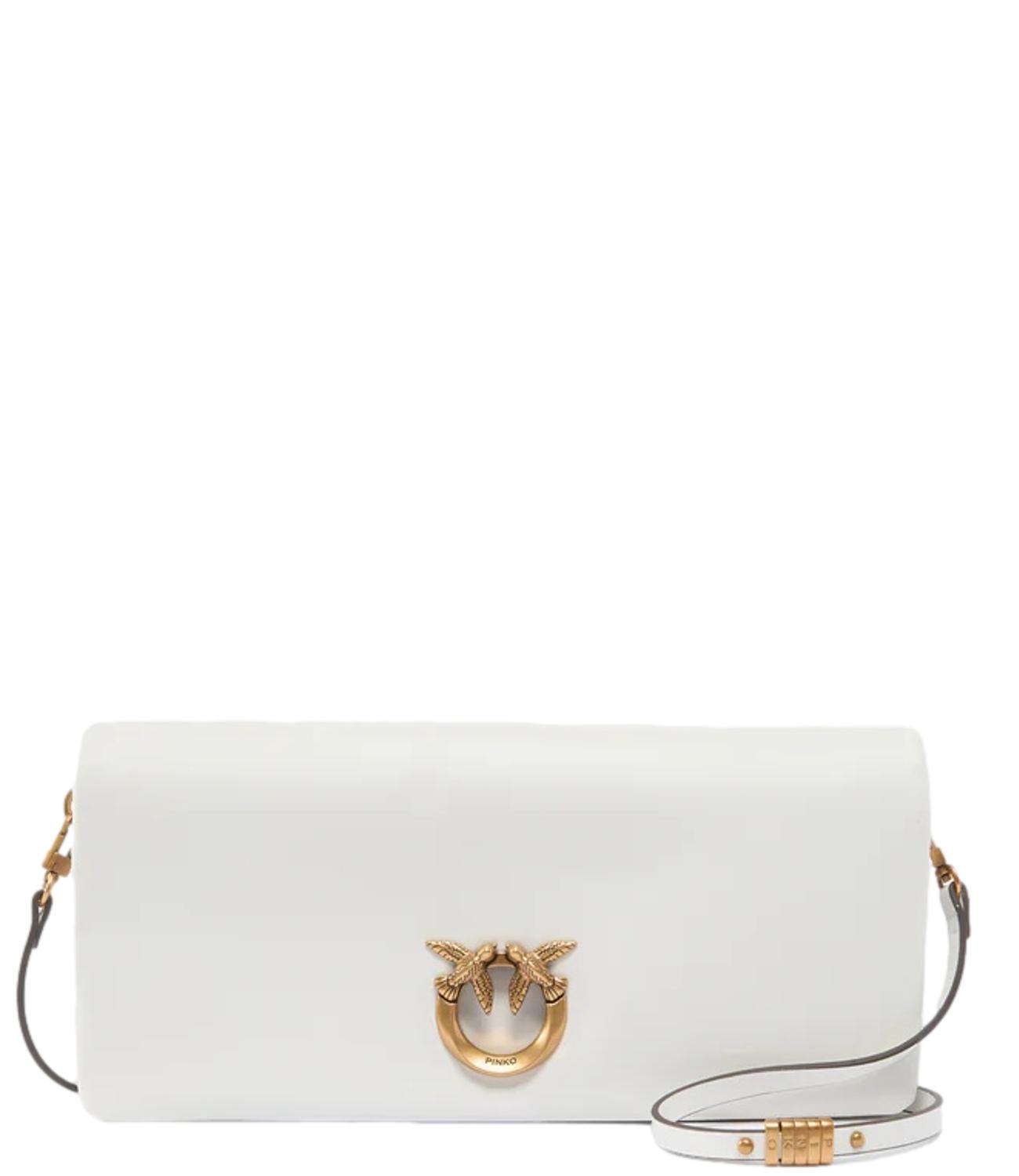 Pinko borsat Horizontal Classic bianco donna