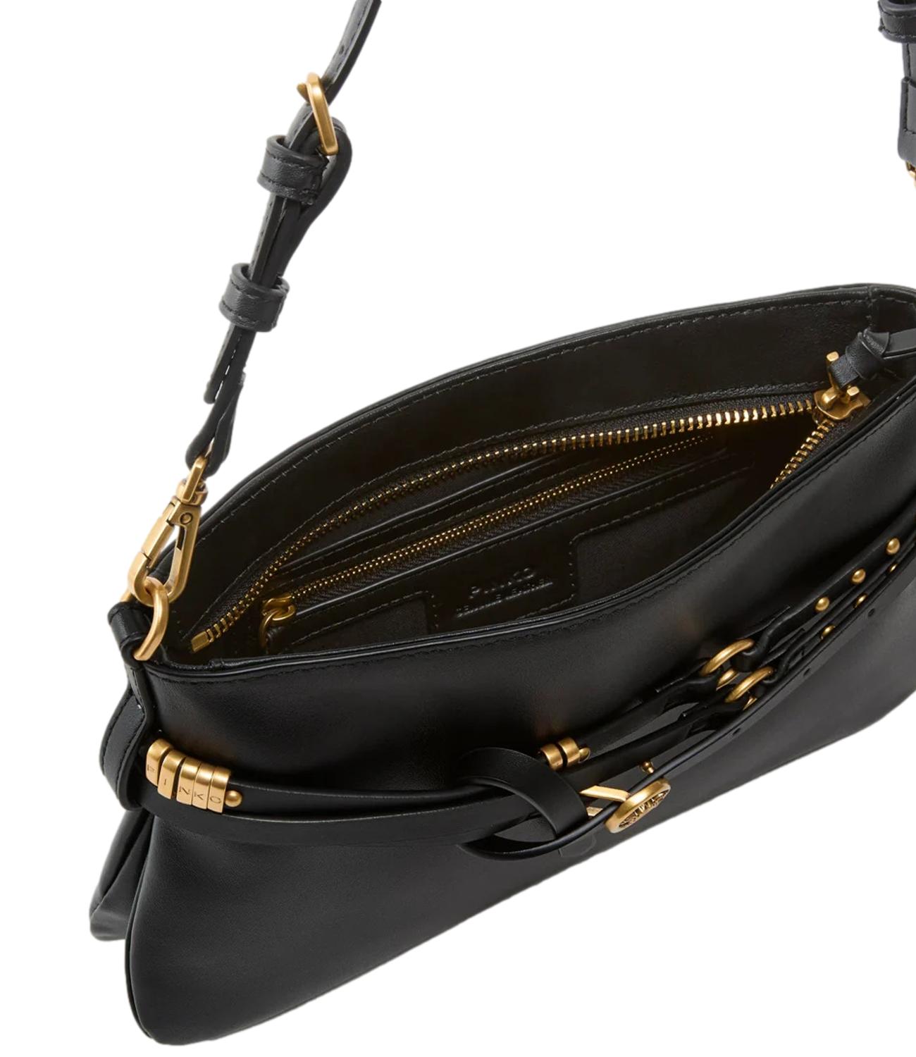 Pinko Belt Bag Mini nero donna
