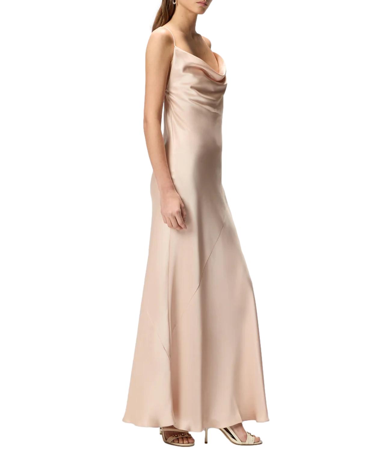 Pinko Abito Farro Satin rosa donna