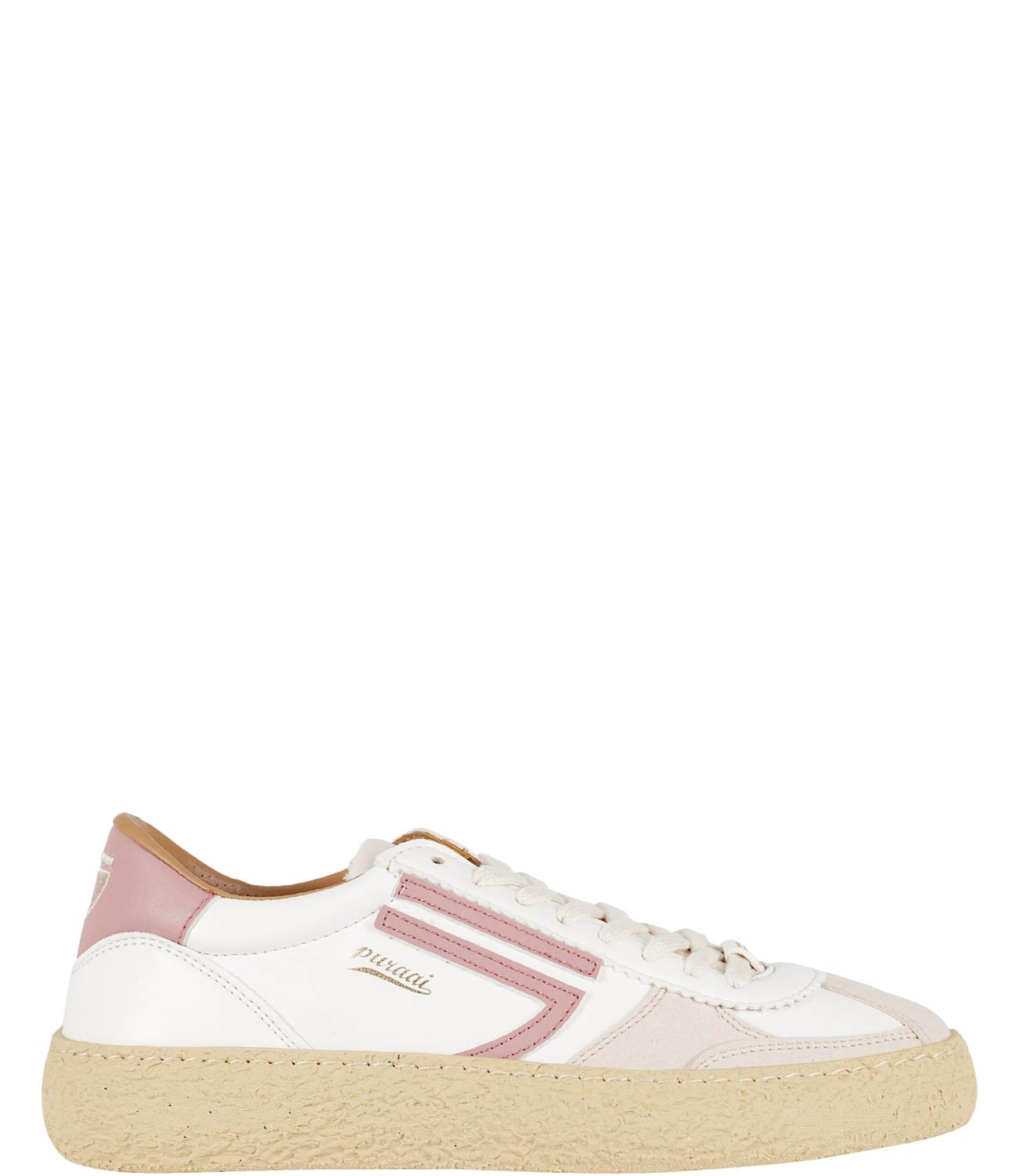 Scarpa Vintage bianca e rosa