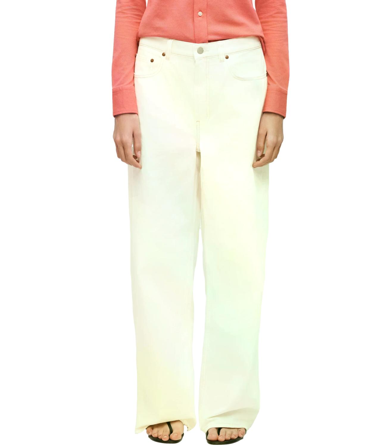 Jeans bianco RL Woven-Wide Leg-Pants