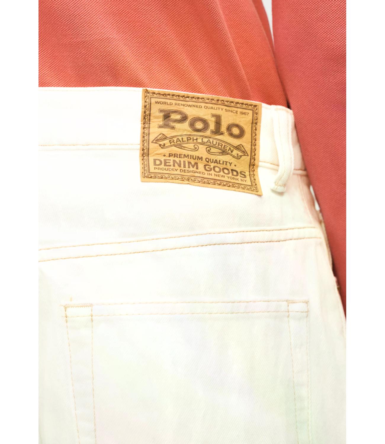 Jeans bianco RL Woven-Wide Leg-Pants