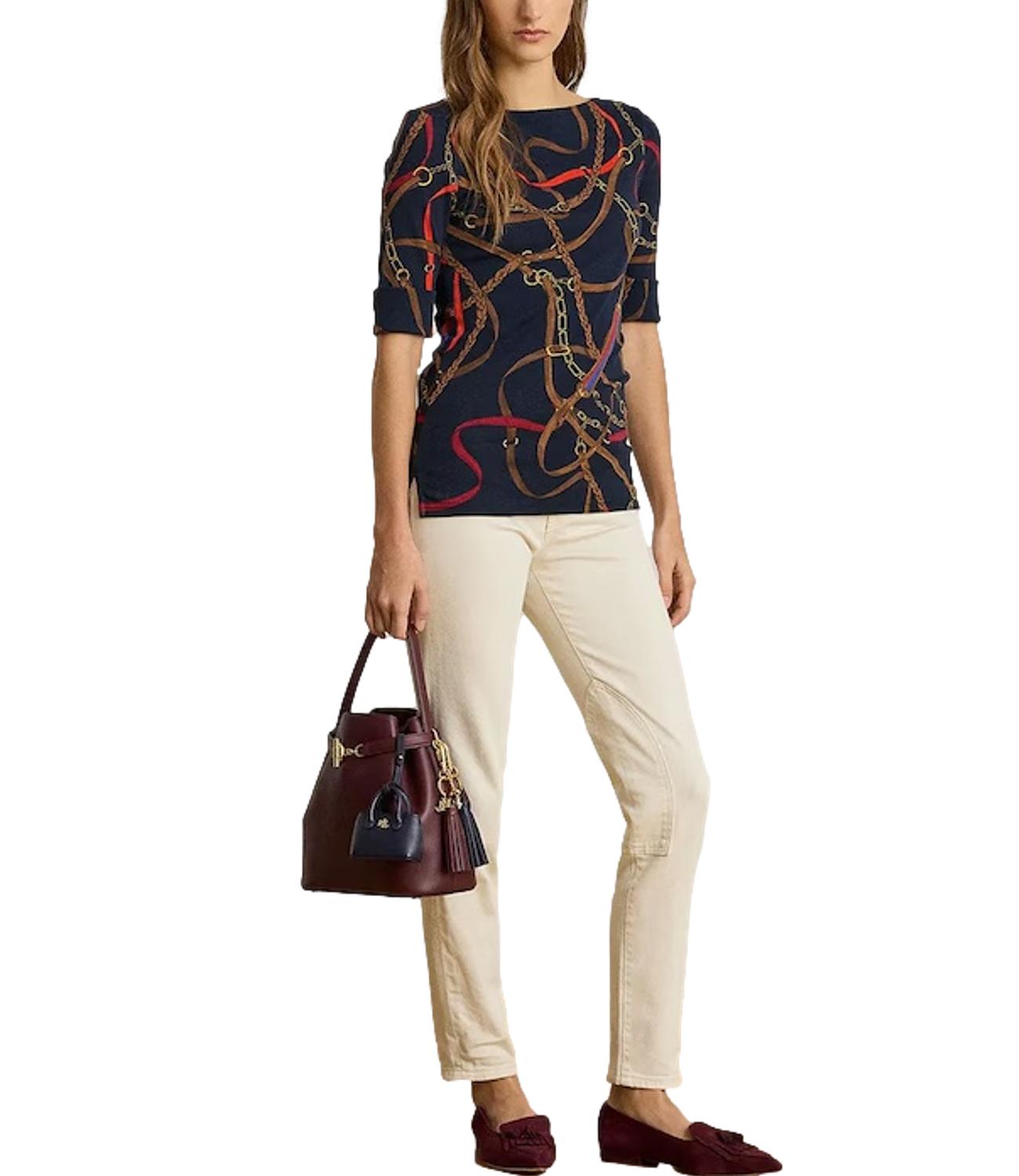 Judy-Mid Sleeve-T-Shirt