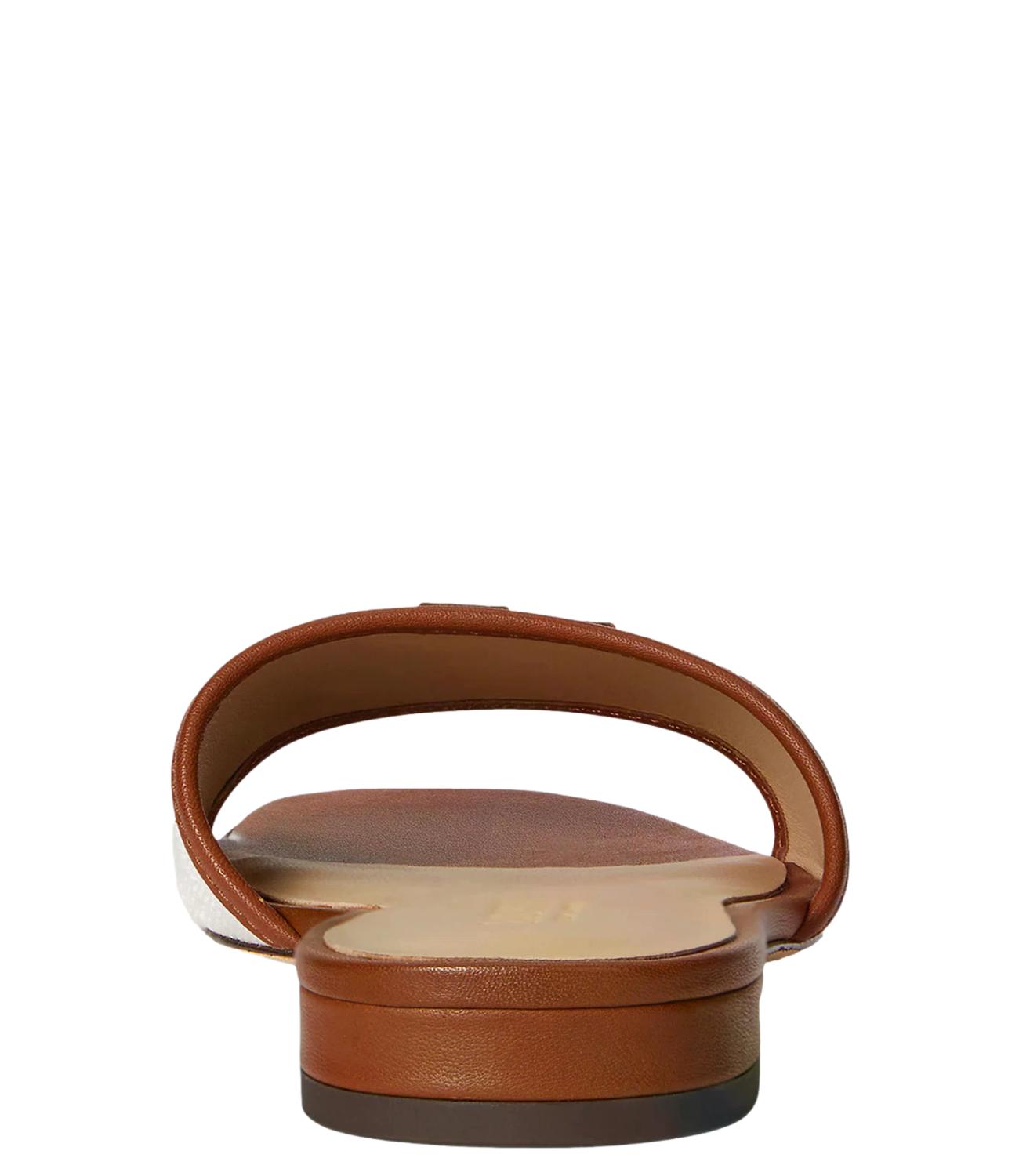 Ralph Lauren Everley Sld2-Sandals-Slide Naturale Donna