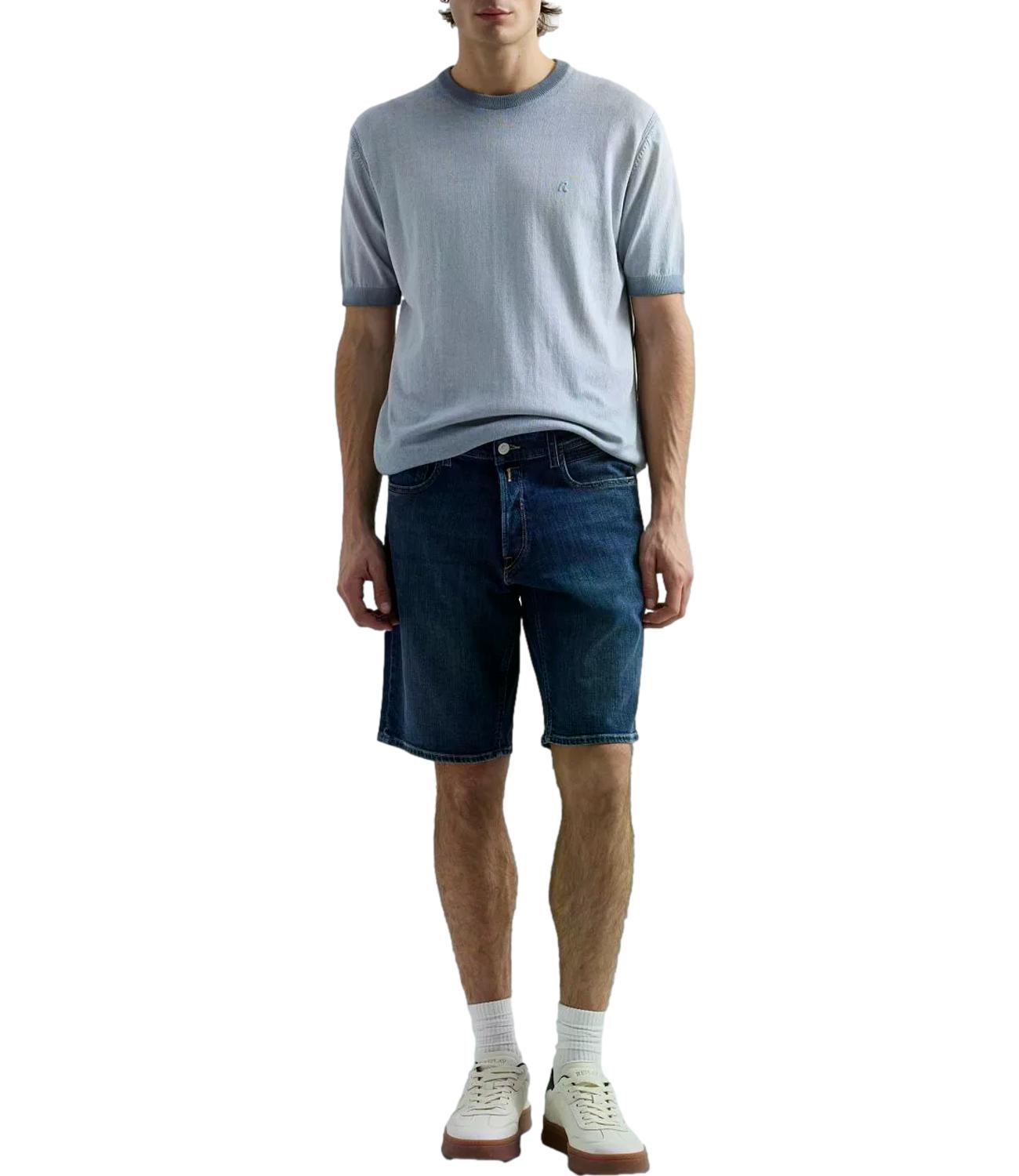 Replay Bermuda GROVER Denim Scuro Uomo