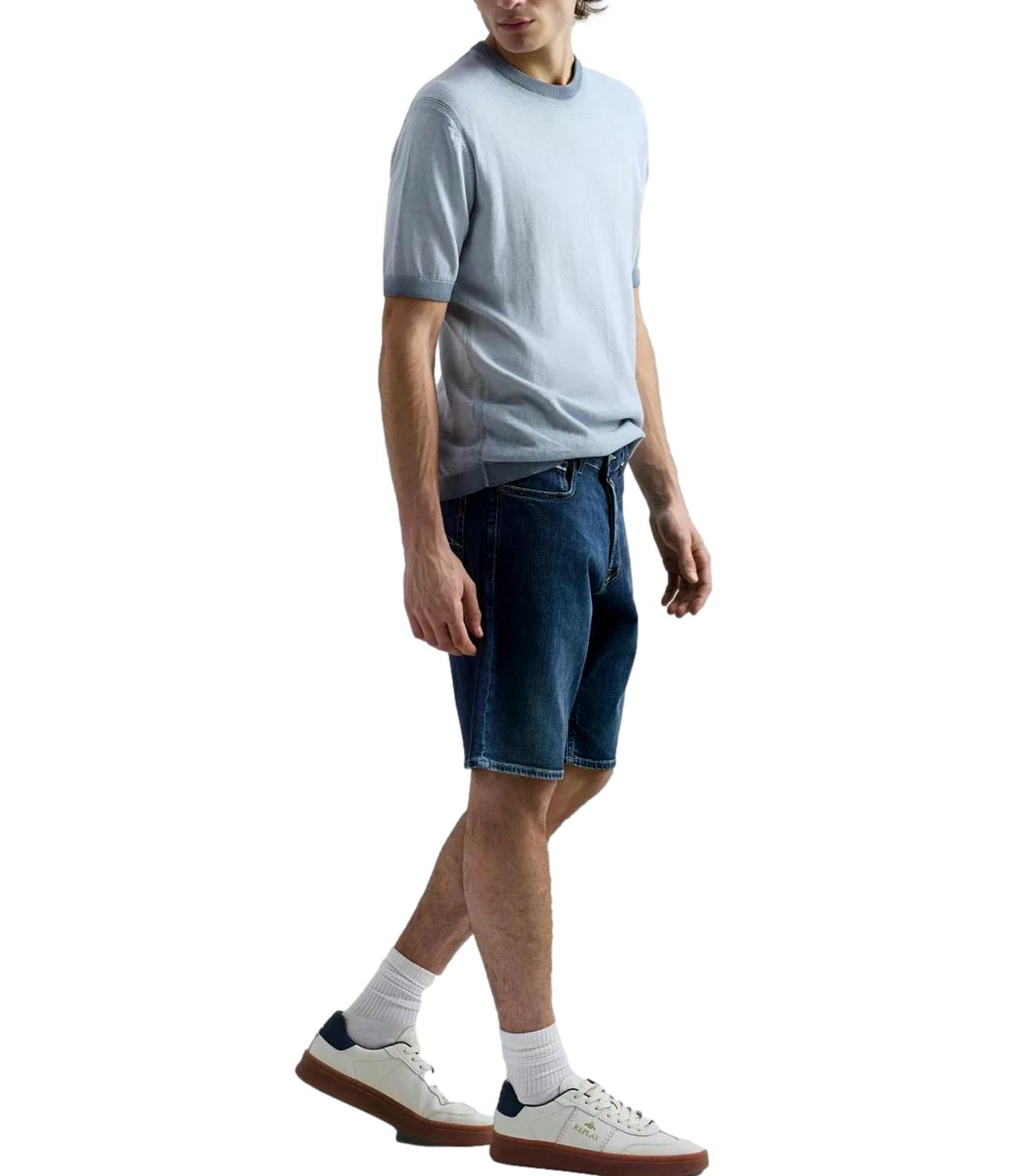 Replay Bermuda GROVER Denim Scuro Uomo