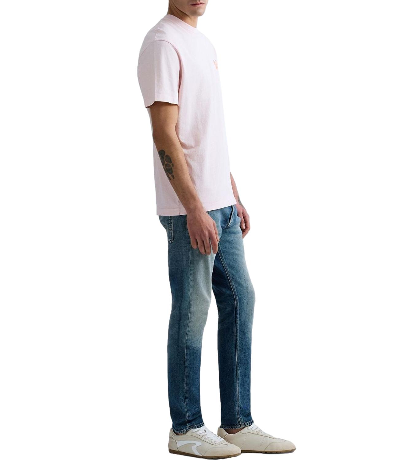 T-Shirt Replay Uomo Rosa