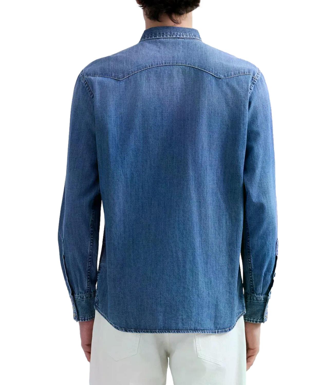 Replay Camicia Denim Uomo