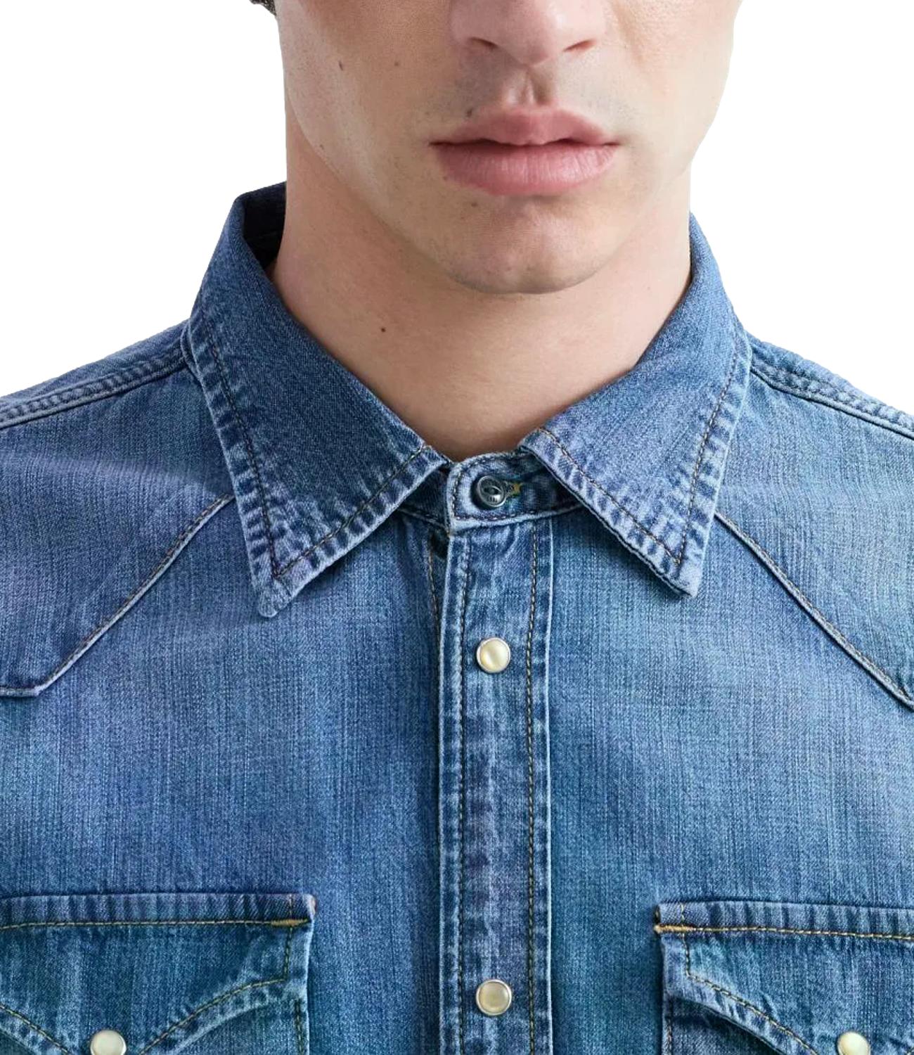 Replay Camicia Denim Uomo