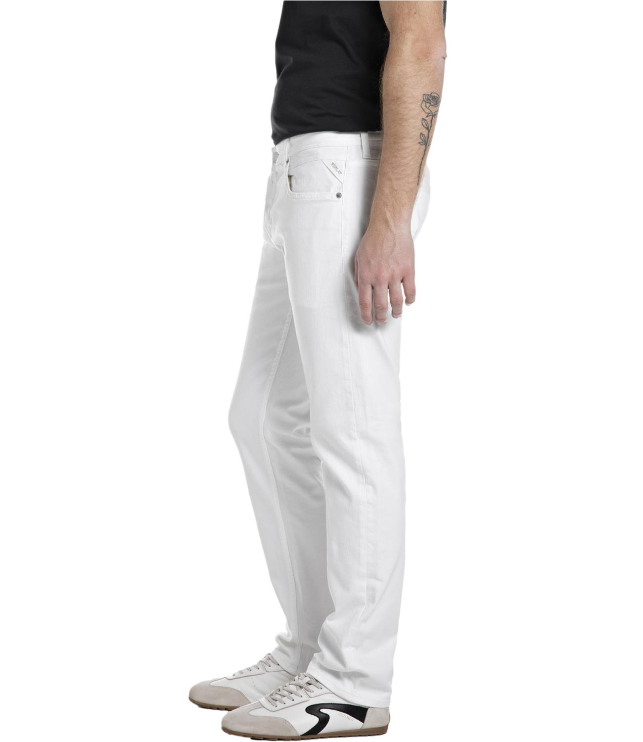 Jeans Replay GROVER bianco Uomo