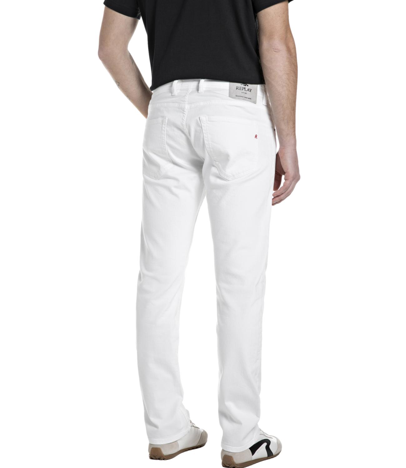 Jeans Replay GROVER bianco Uomo