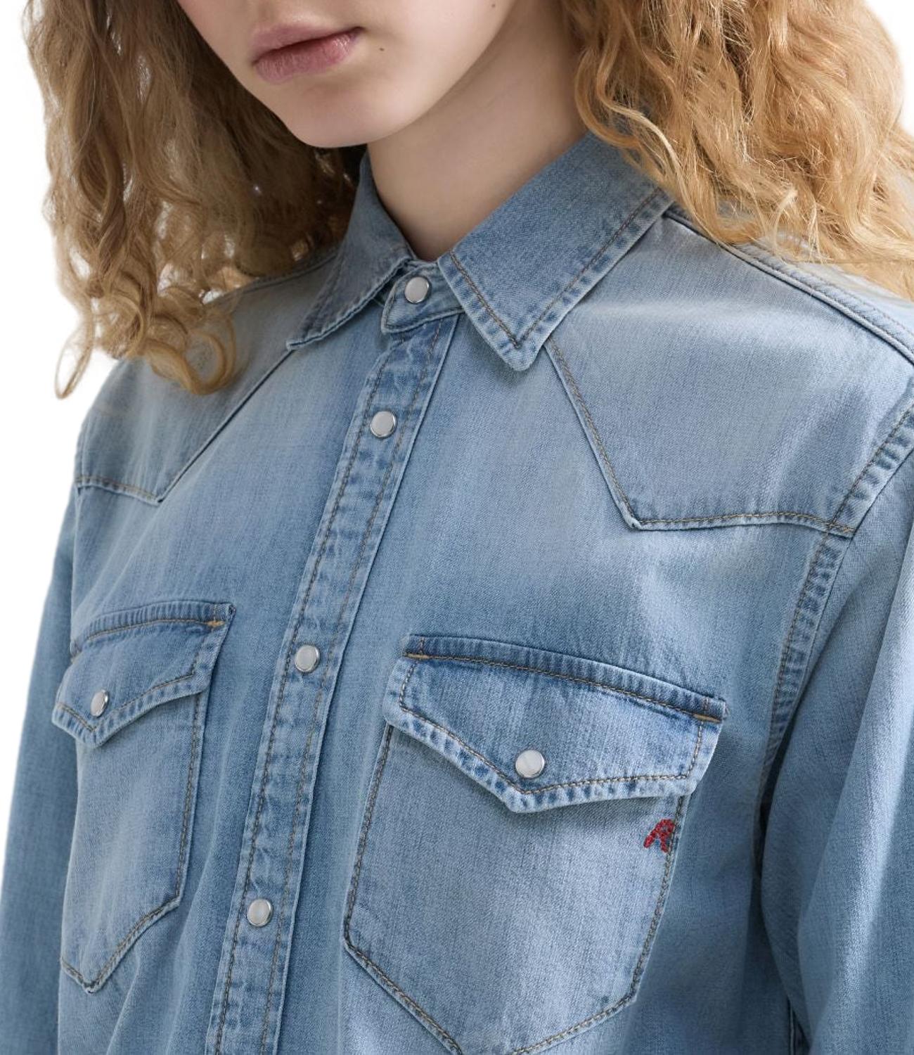 Camicia Jeans Donna Denim