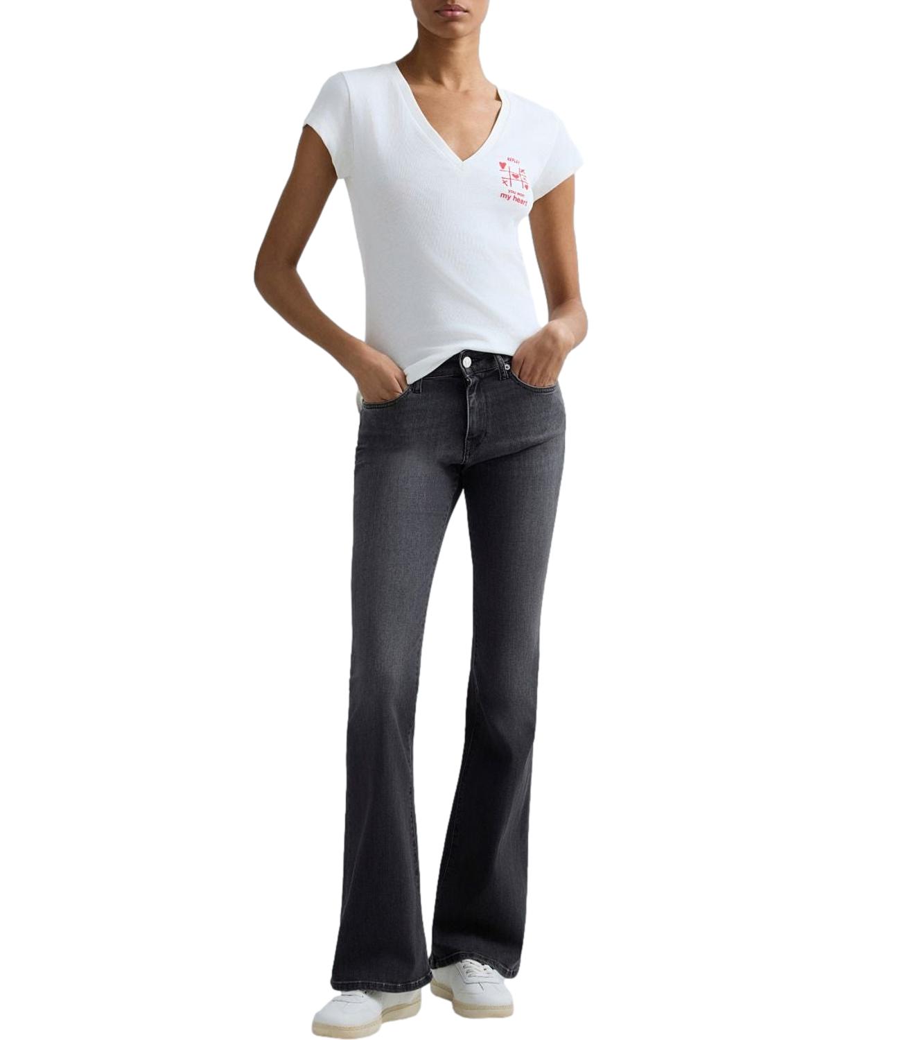 Jeans Replay JOELLA Donna Nero