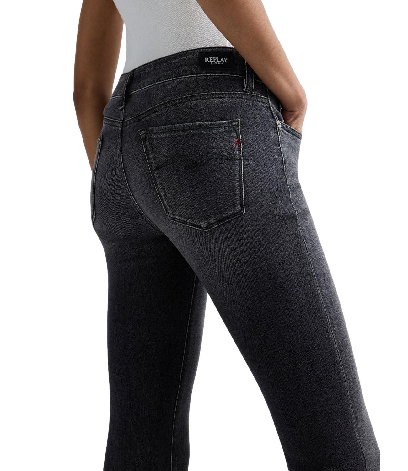 Jeans Replay JOELLA Donna Nero