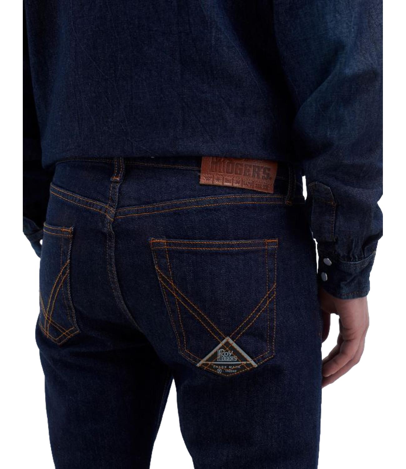 517 MAN Denim elast. WASH blu scuro