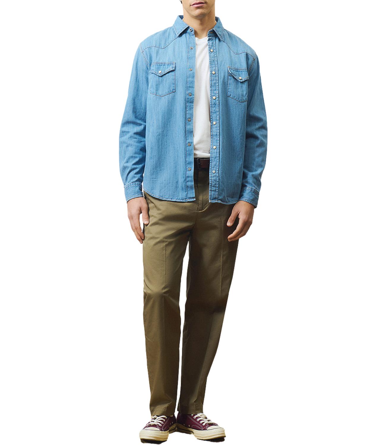 Camicia Jeans Martin blu chiaro