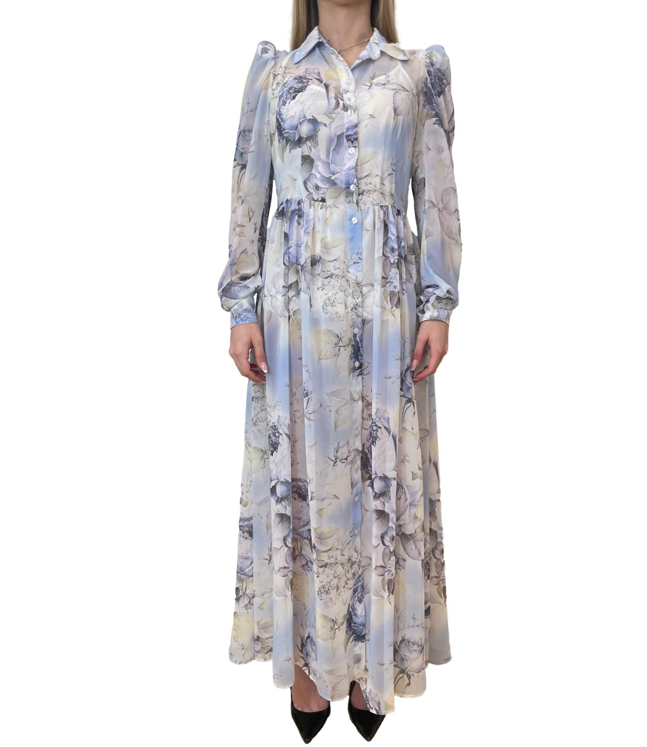 Silence Limited Abito Dahlia Chemy Sky Donna