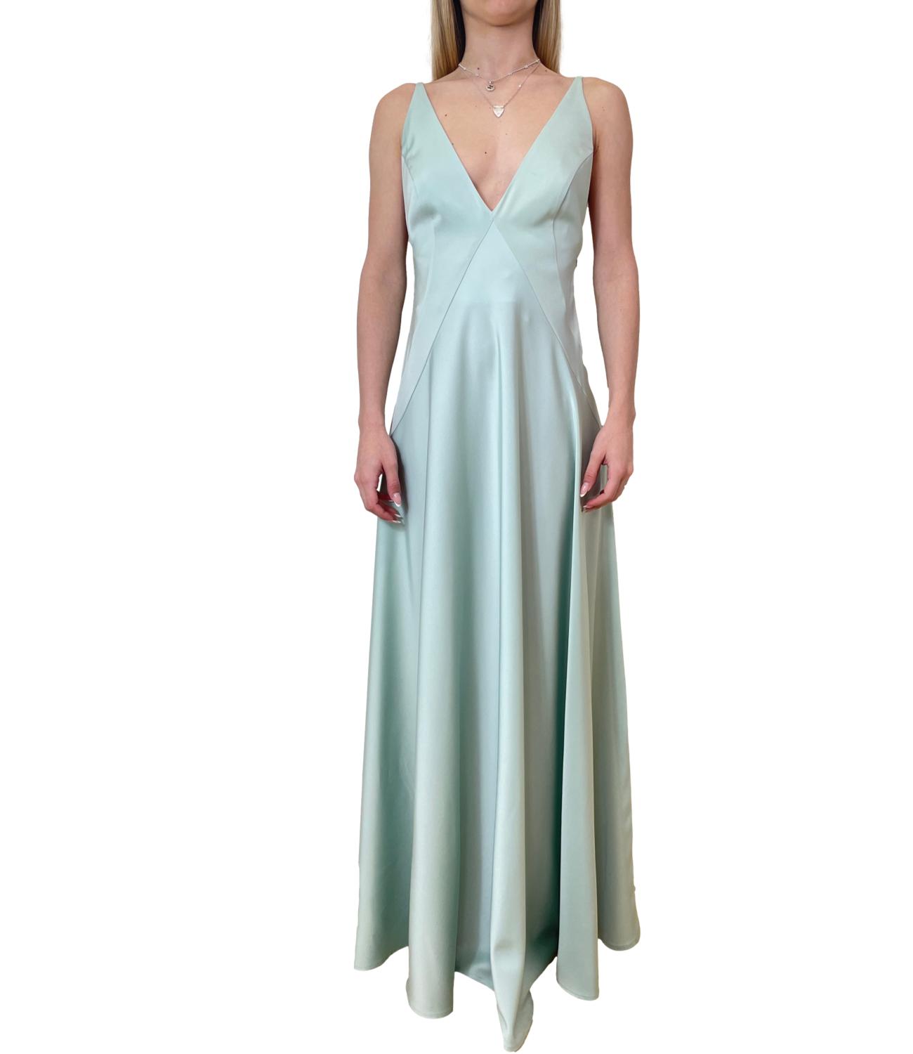 Silence Limited Abito Nicole Tropical Green Donna