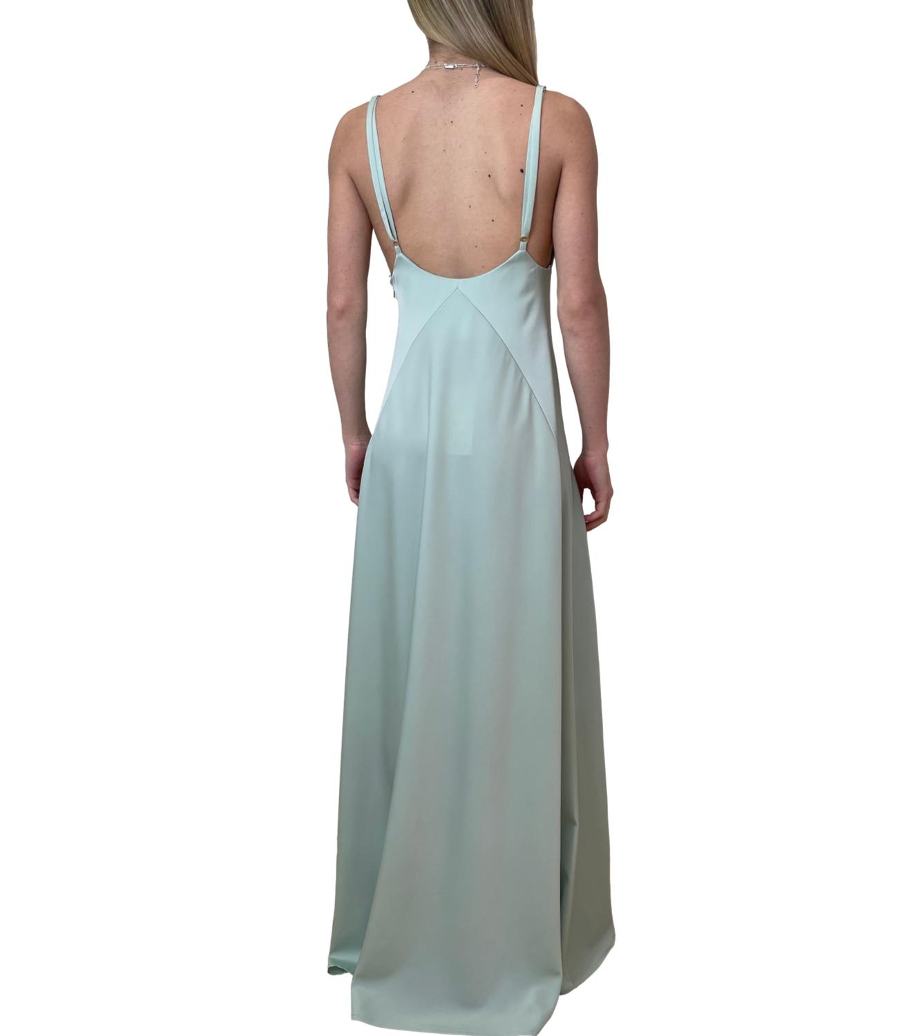 Silence Limited Abito Nicole Tropical Green Donna