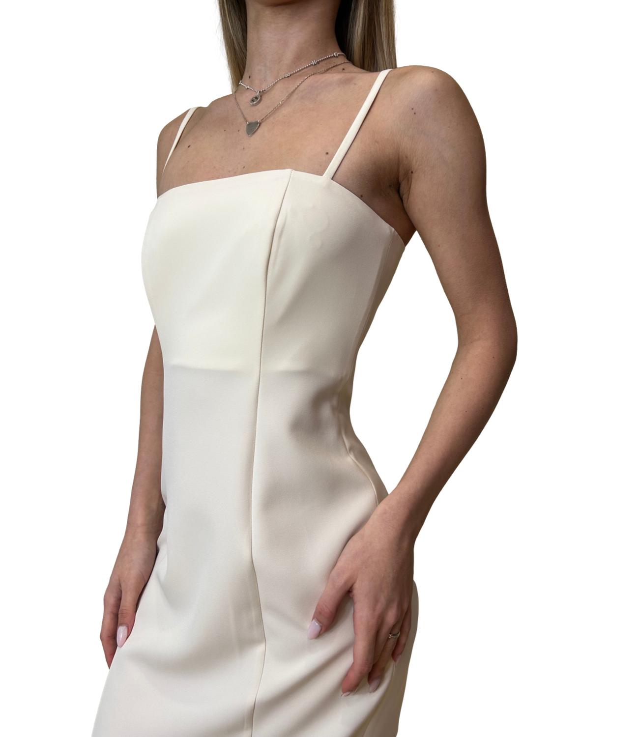 Silence Limited Abito TRACE DRESS New Milk Donna