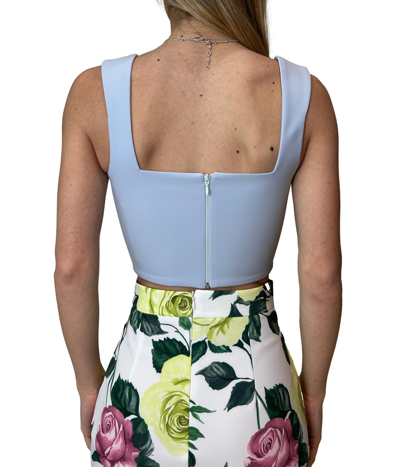 Silence Limited Top STRAPS KEY Sky Donna