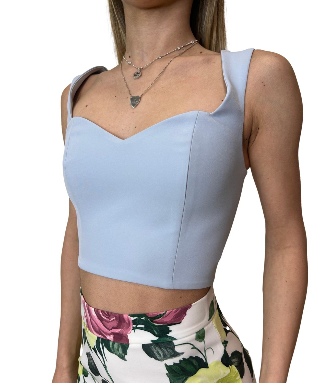 Silence Limited Top STRAPS KEY Sky Donna
