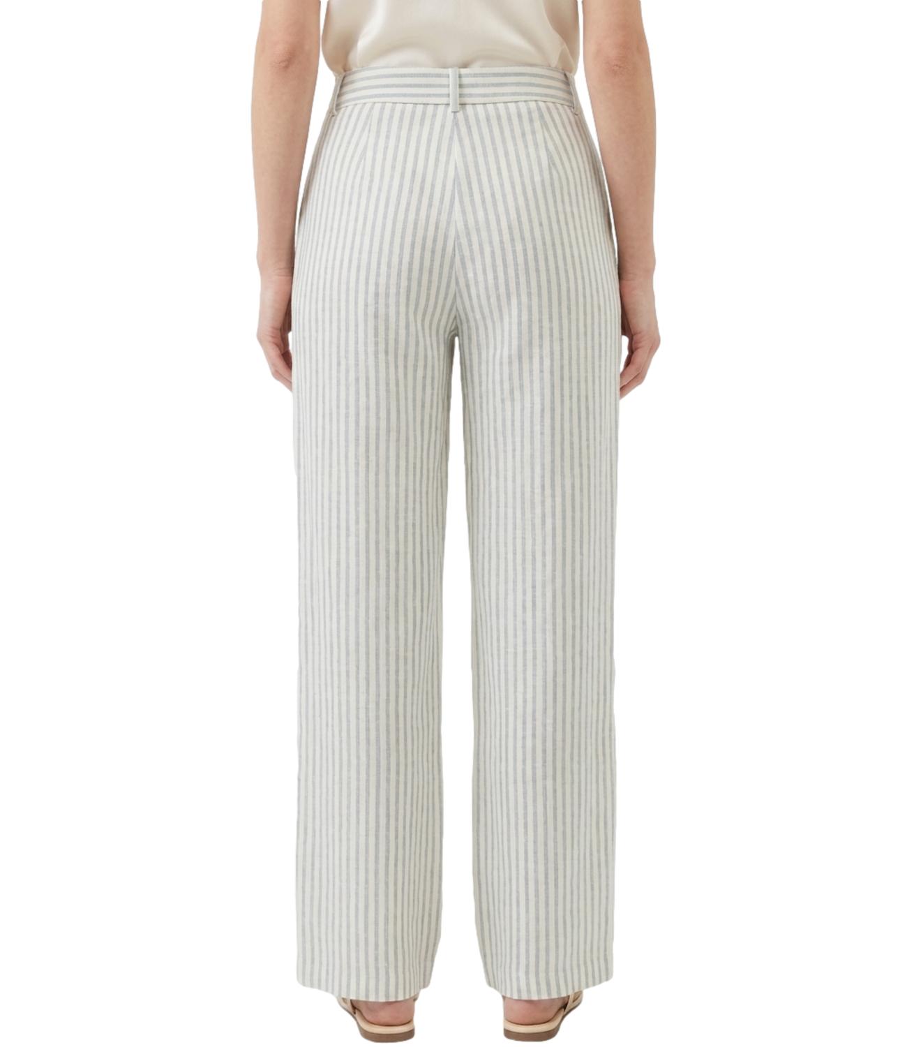 Silence Limited Pantalone Micro Blue Donna