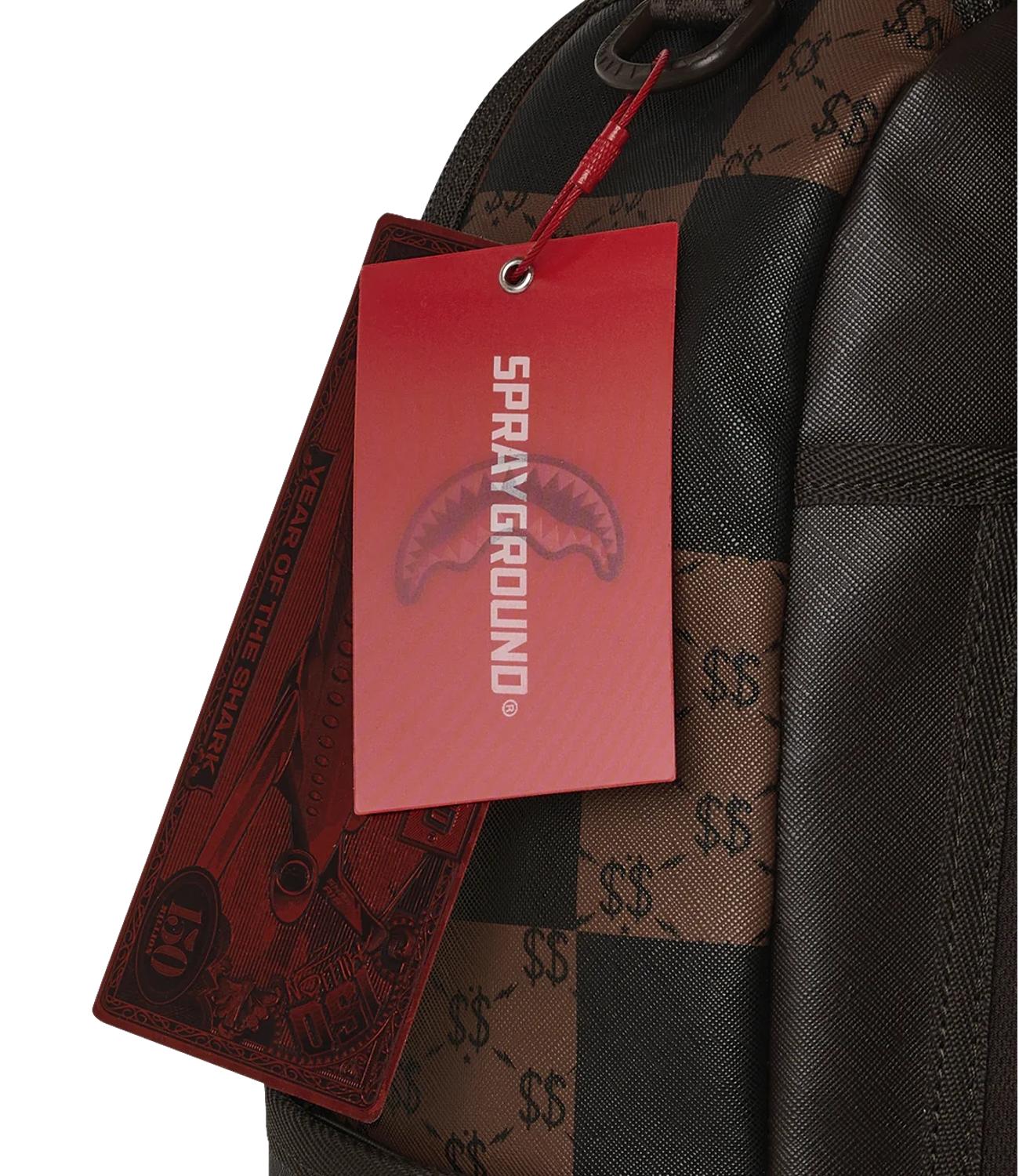 SPRAYGROUND ENLARGED CHECK PARIS DLXSV BACKPACK