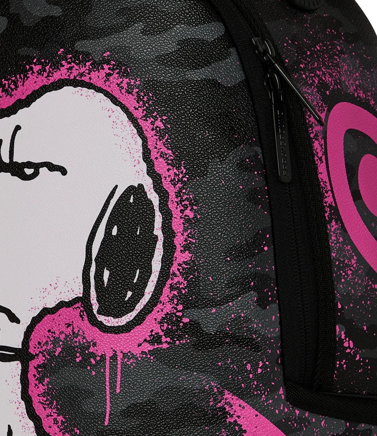 SPRAYGROUND SNOOPY PINK STENCIL BACKPACK