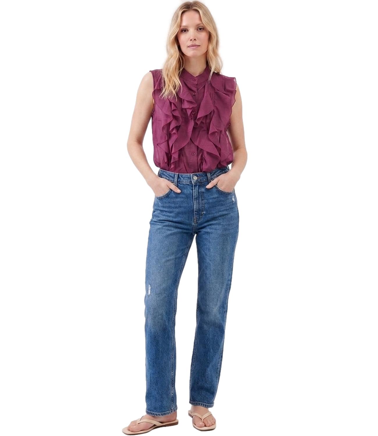 Studio It Canotta Bordeaux Donna