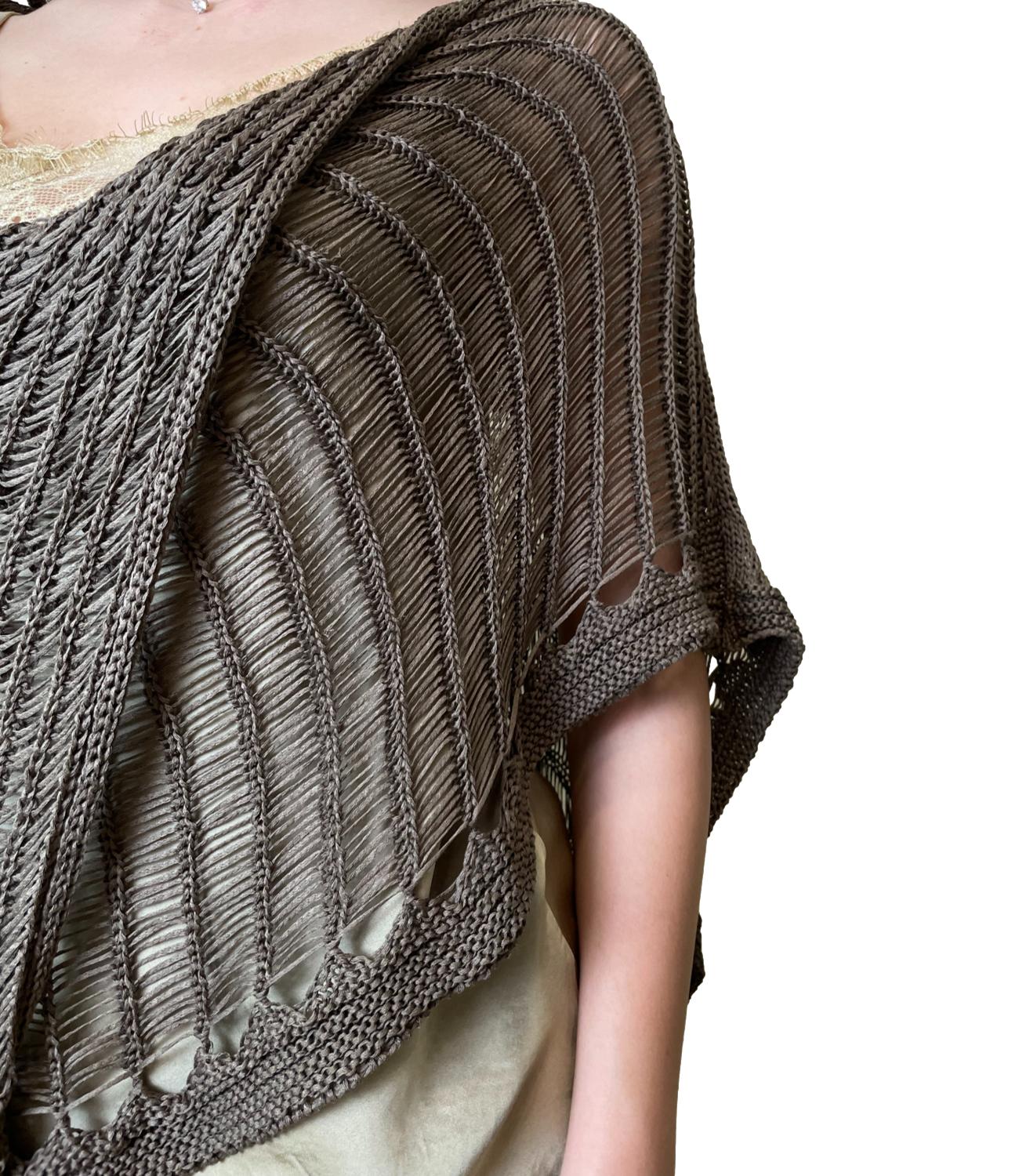 Studio It Poncho Moro Donna