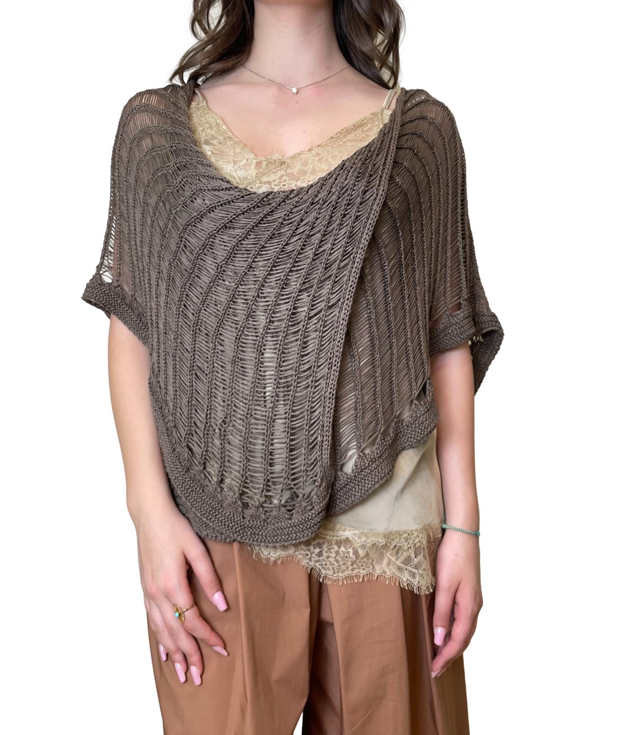 Studio It Poncho Moro Donna