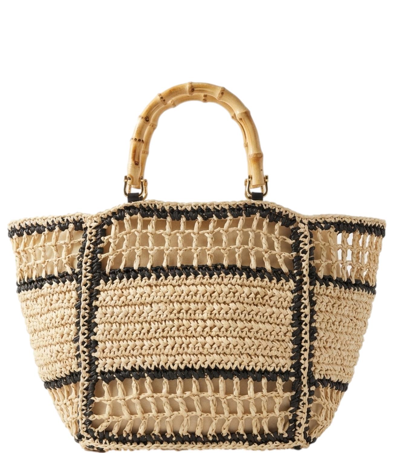 Studio It Borsa Rafia Sabbia Donna