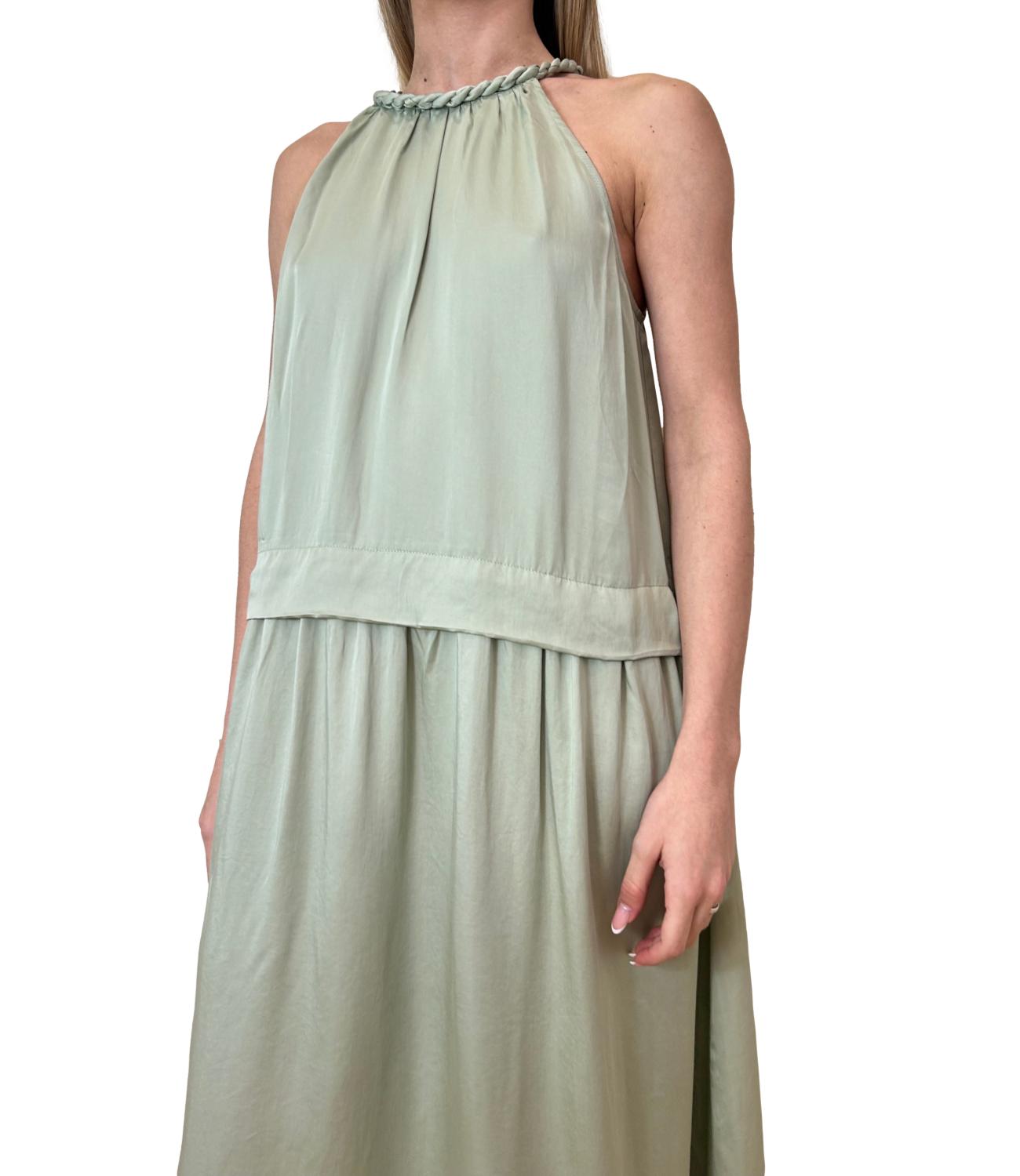 Suncoo Abito Colombe Verde Donna
