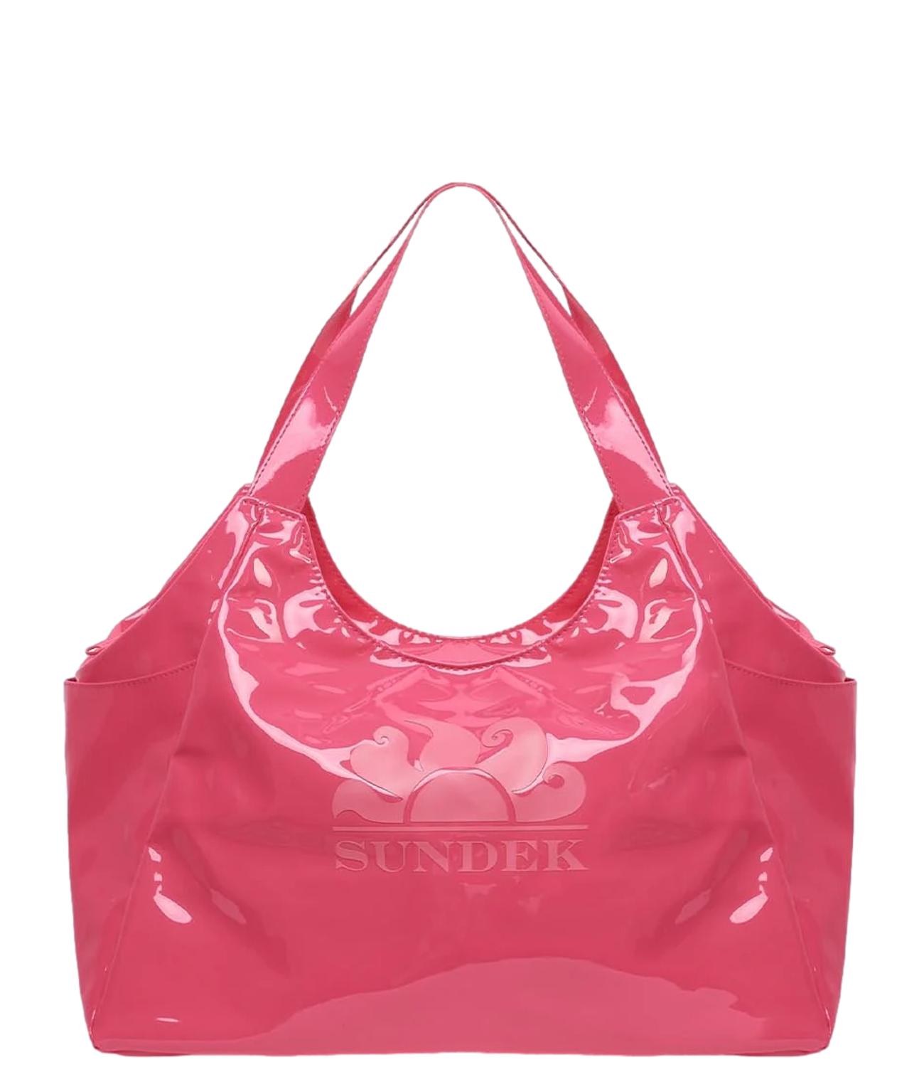 Borsa Chel bag rosa fuxia lucida