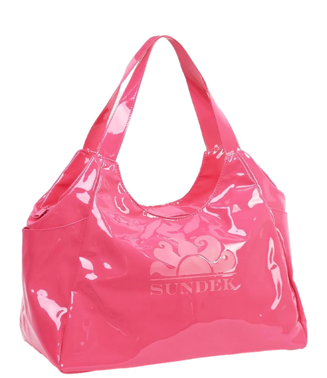 Borsa Chel bag rosa fuxia lucida