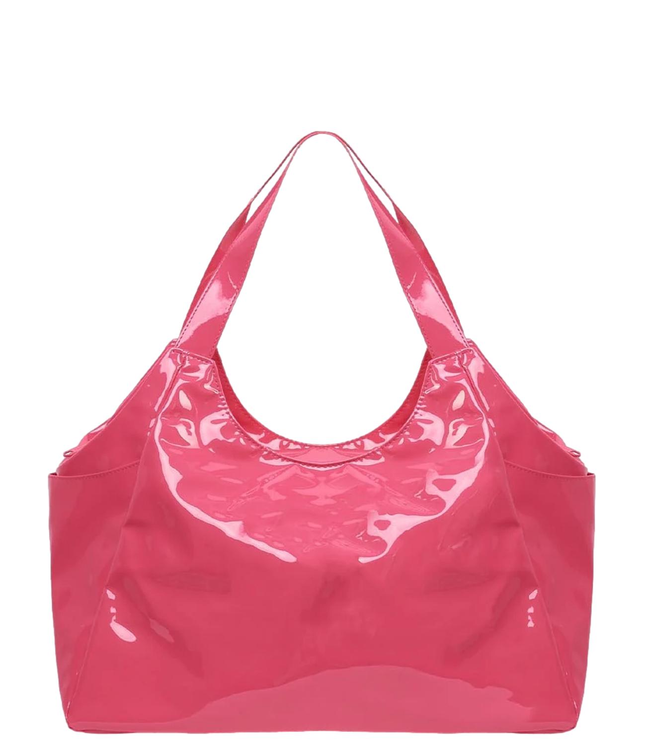 Borsa Chel bag rosa fuxia lucida