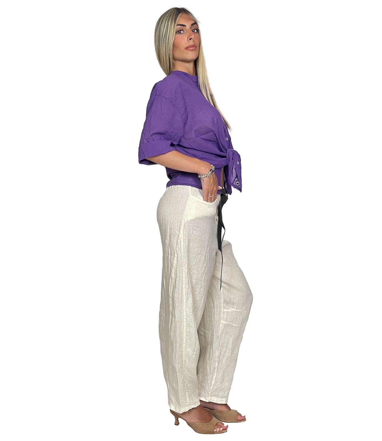 Susy Mix Pantalone Latte Donna