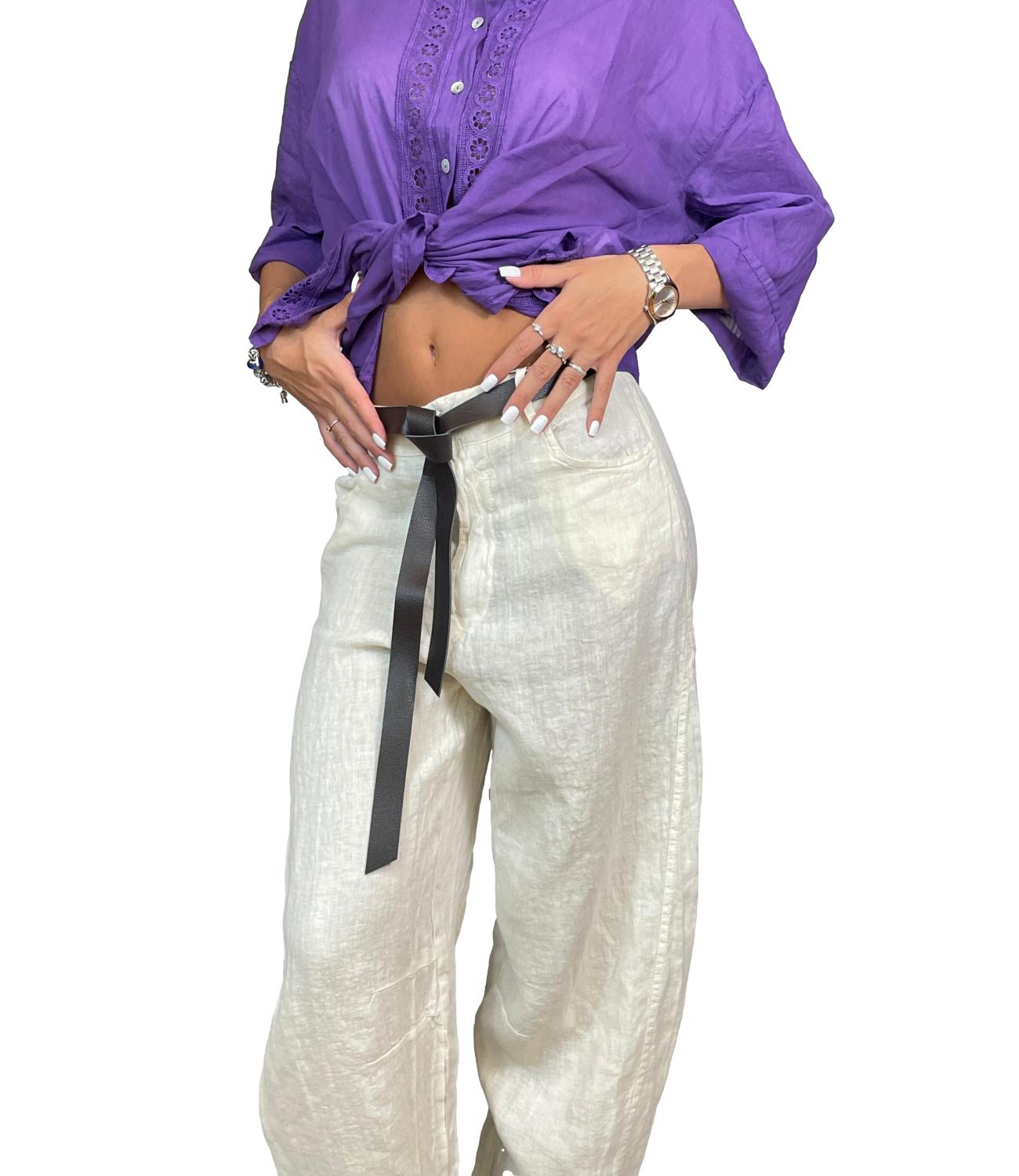 Susy Mix Pantalone Latte Donna
