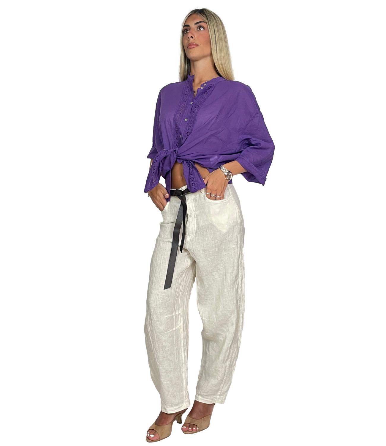 Susy Mix Pantalone Latte Donna