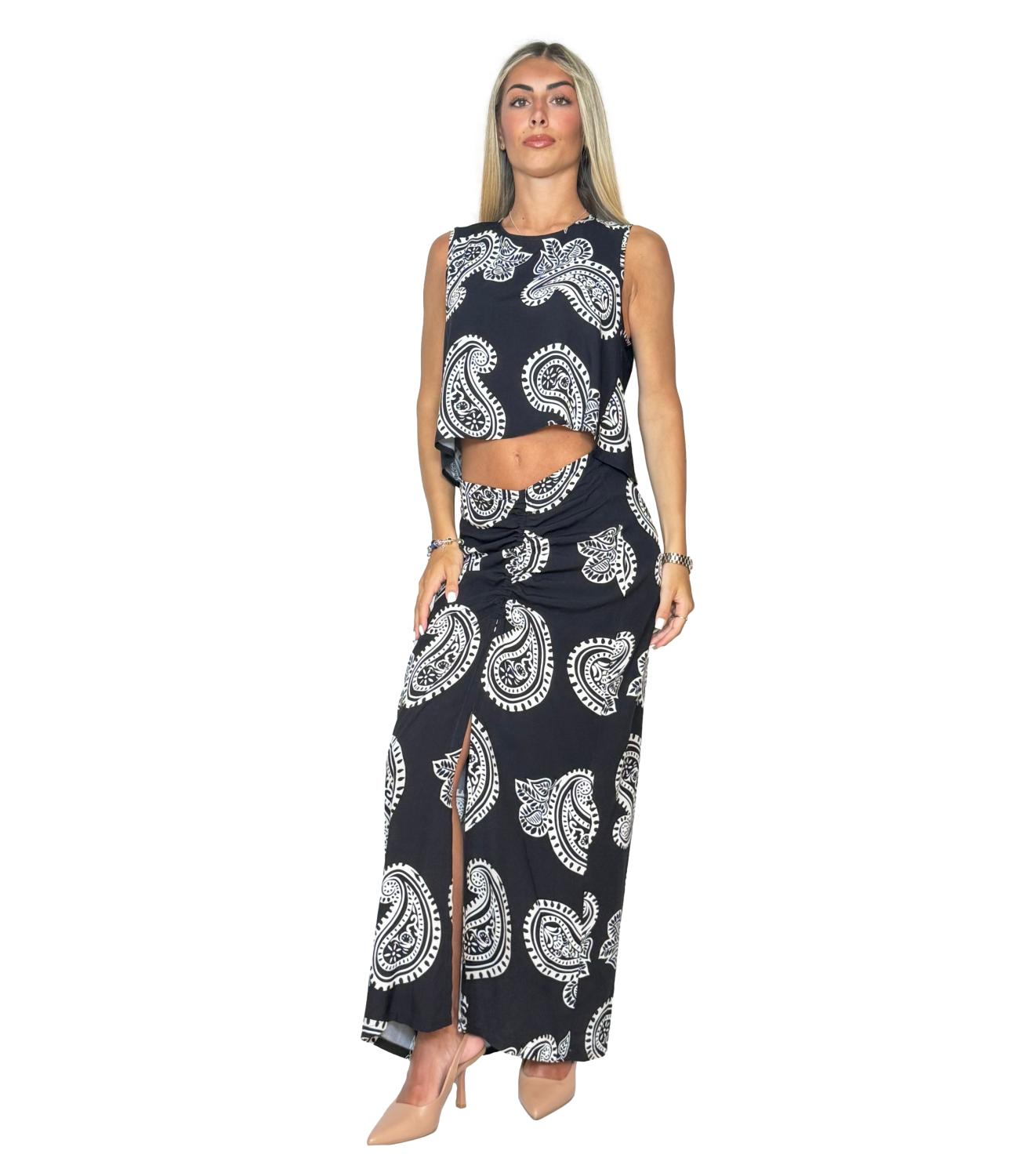 Susy Mix Canotta Nero Donna