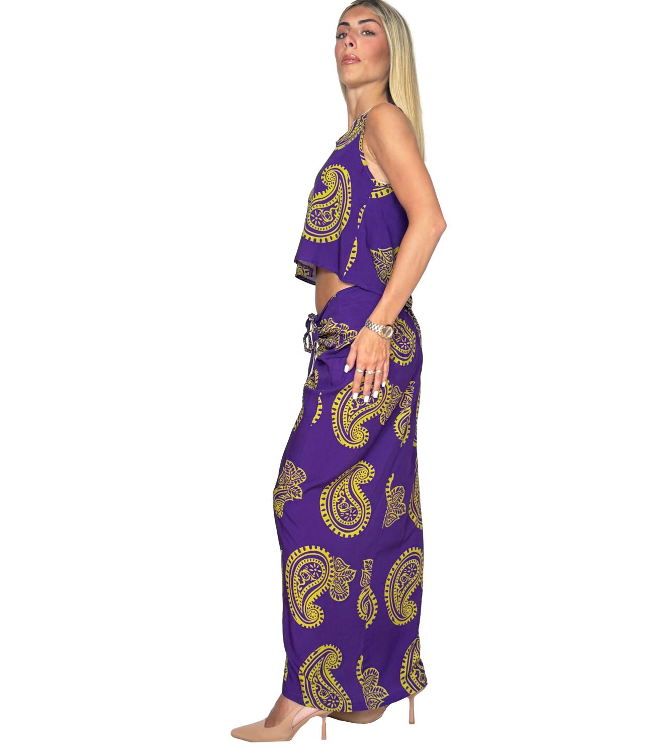 Susy Mix Canotta Viola Donna