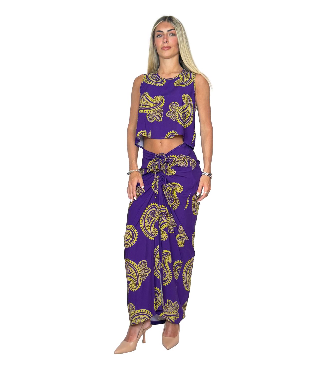 Susy Mix Canotta Viola Donna
