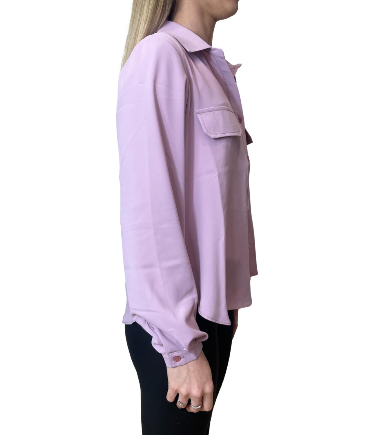 Susy Mix Camicia Lilla Donna