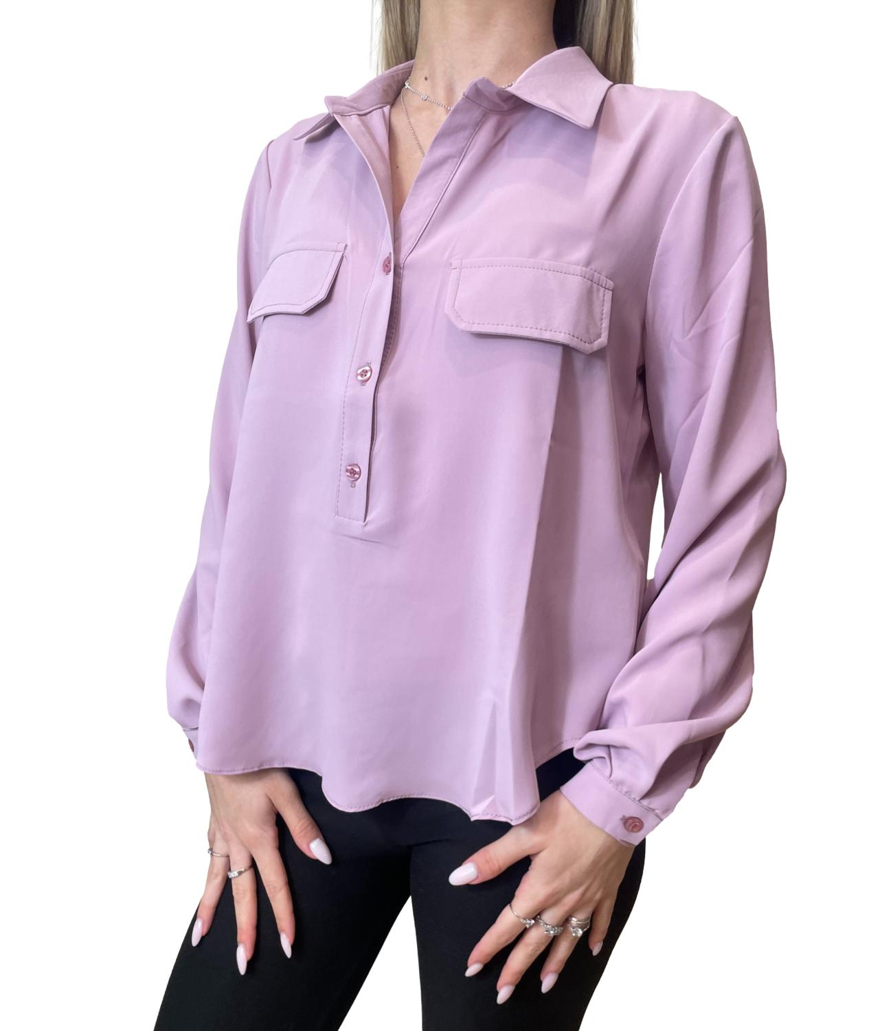 Susy Mix Camicia Lilla Donna