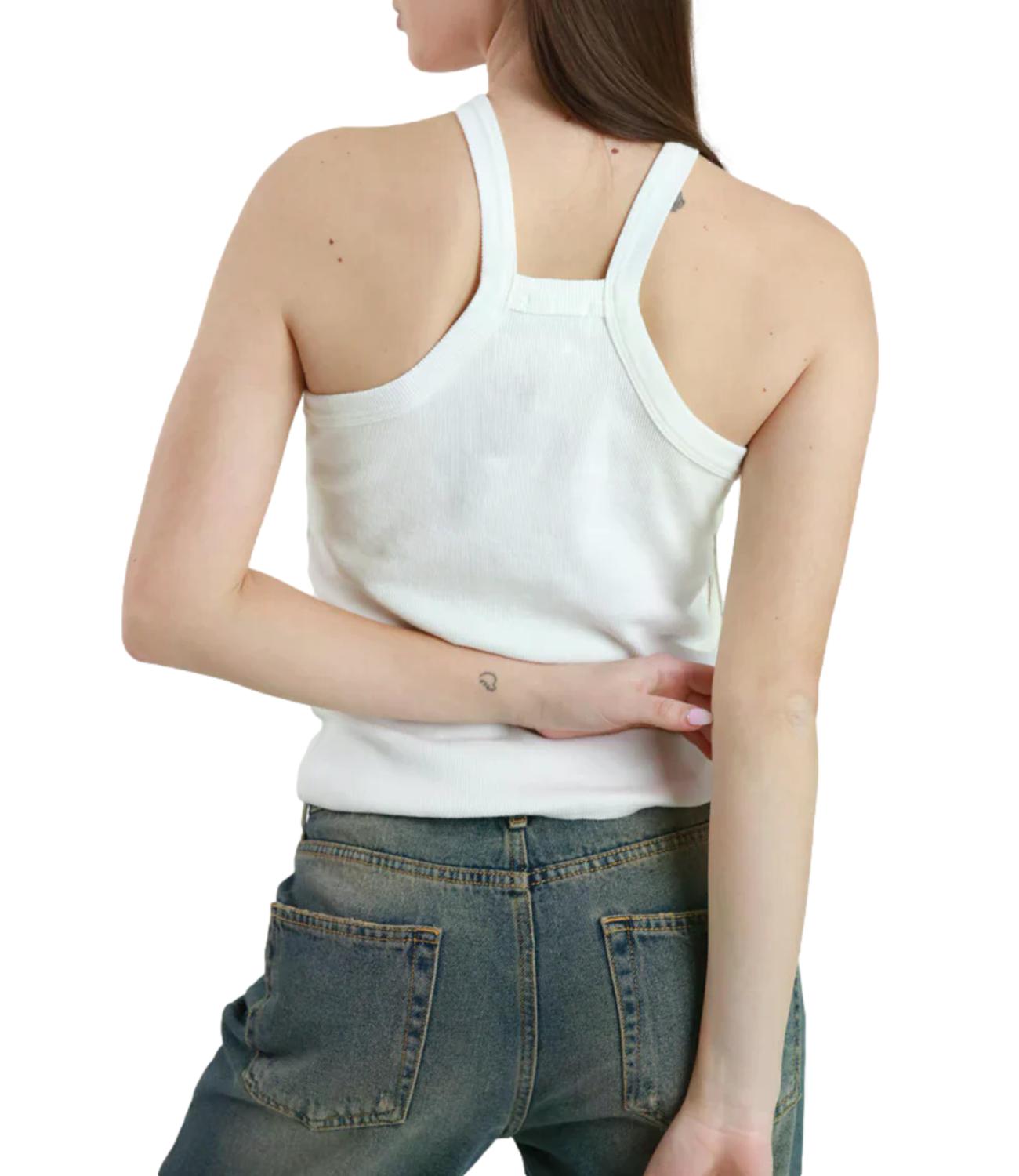 Susy Mix Canotta Bianco Donna