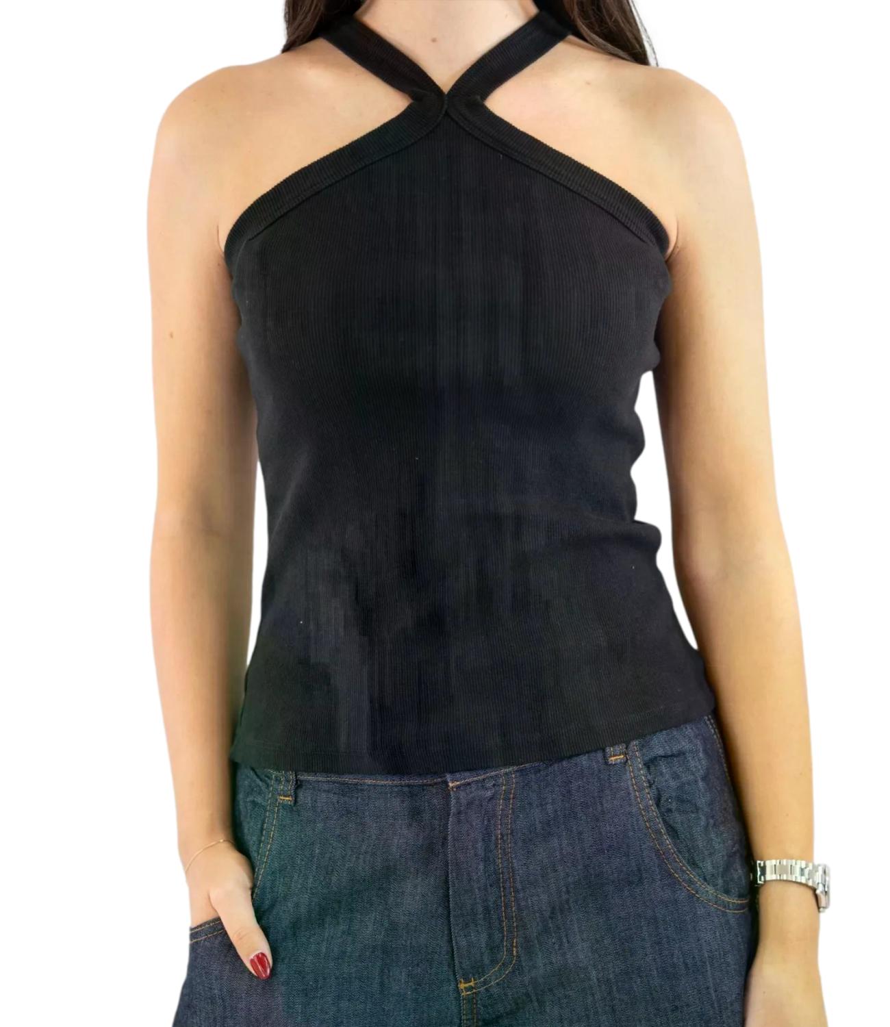 Susy Mix Canotta Nero Donna