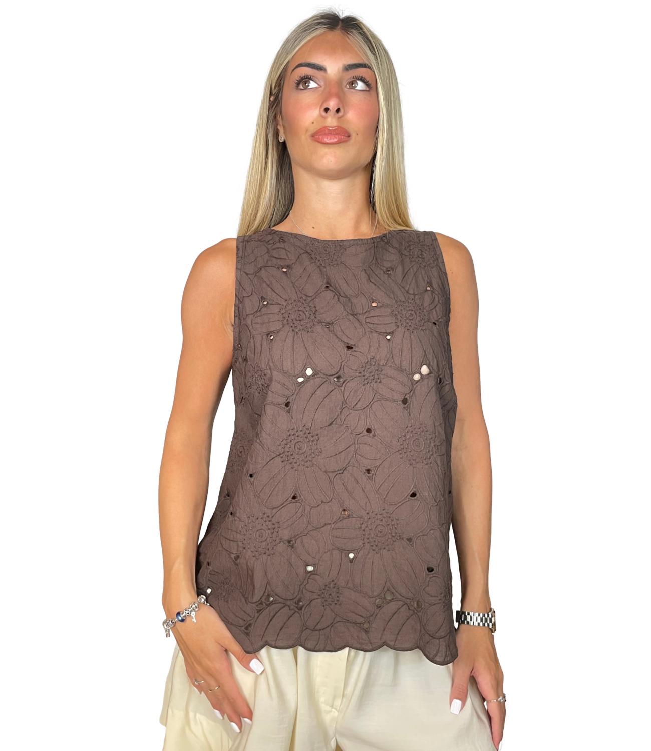 Susy Mix Canotta Moro Donna