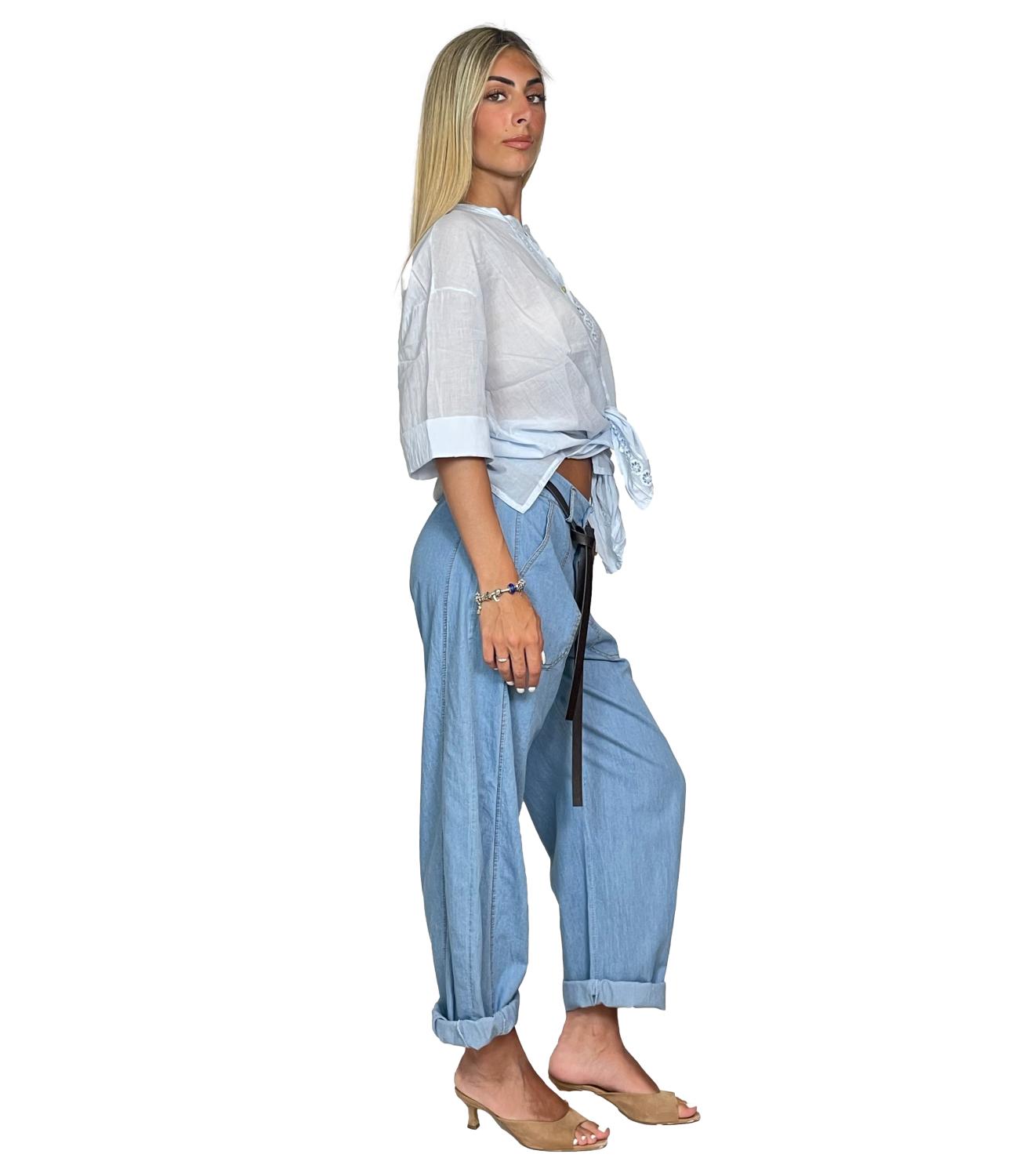 Susy Mix Camicia Azzurro Donna