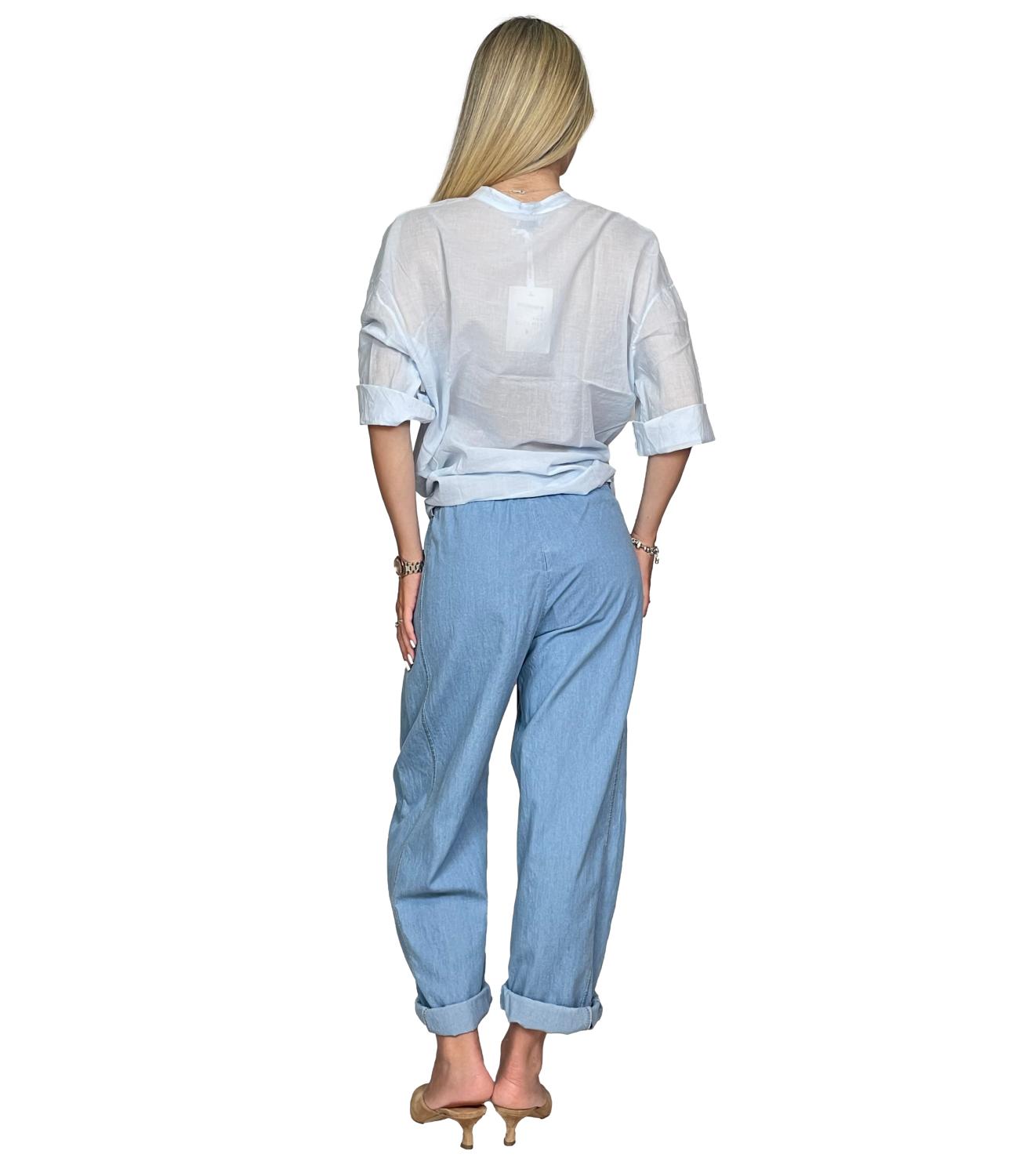 Susy Mix Camicia Azzurro Donna